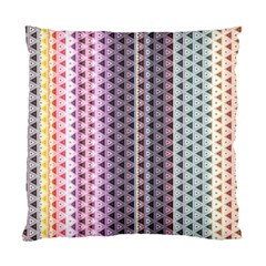 Triangle Stripes Texture Pattern Standard Cushion Case (two Sides)
