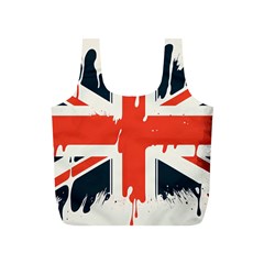 Union Jack England Uk United Kingdom London Full Print Recycle Bag (s)