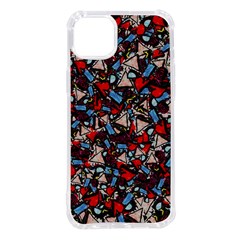 Harmonious Chaos Vibrant Abstract Design Iphone 14 Plus Tpu Uv Print Case by dflcprintsclothing