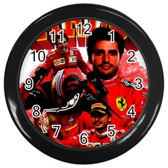 Carlos Sainz Wall Clock (black)