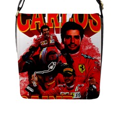 Carlos Sainz Flap Closure Messenger Bag (l)