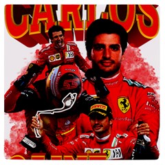 Carlos Sainz Uv Print Square Tile Coaster  by Boster123