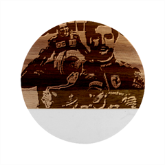 Carlos Sainz Marble Wood Coaster (round) by Boster123