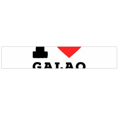 I Love Galao Coffee Large Premium Plush Fleece Scarf  by ilovewhateva