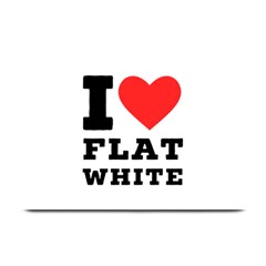 I Love Flat White Plate Mats by ilovewhateva