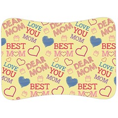 Love Mom Happy Mothers Day I Love Mom Graphic Pattern Velour Seat Head Rest Cushion