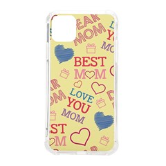 Love Mom Happy Mothers Day I Love Mom Graphic Pattern Iphone 11 Pro Max 6 5 Inch Tpu Uv Print Case by Ravend