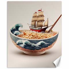 Noodles Pirate Chinese Food Food Canvas 16  X 20  by Ndabl3x