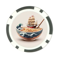 Noodles Pirate Chinese Food Food Poker Chip Card Guard (10 Pack) by Ndabl3x