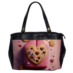 Cookies Valentine Heart Holiday Gift Love Oversize Office Handbag by Ndabl3x