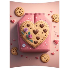 Cookies Valentine Heart Holiday Gift Love Back Support Cushion