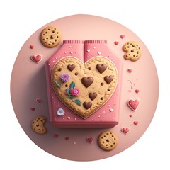 Cookies Valentine Heart Holiday Gift Love Pop Socket