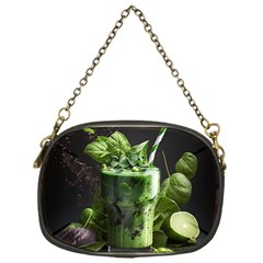 Drink Spinach Smooth Apple Ginger Chain Purse (one Side) by Ndabl3x