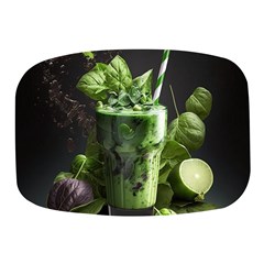 Drink Spinach Smooth Apple Ginger Mini Square Pill Box by Ndabl3x