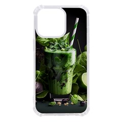 Drink Spinach Smooth Apple Ginger Iphone 13 Pro Tpu Uv Print Case by Ndabl3x