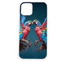 Birds Parrots Love Ornithology Species Fauna Iphone 12 Pro Max Tpu Uv Print Case by Ndabl3x