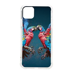 Birds Parrots Love Ornithology Species Fauna Iphone 11 Pro Max 6 5 Inch Tpu Uv Print Case by Ndabl3x