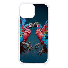 Birds Parrots Love Ornithology Species Fauna Iphone 13 Mini Tpu Uv Print Case by Ndabl3x