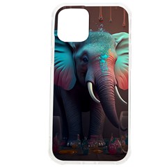 Elephant Tusks Trunk Wildlife Africa Iphone 12 Pro Max Tpu Uv Print Case by Ndabl3x