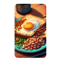 Breakfast Egg Beans Toast Plate Memory Card Reader (rectangular) by Ndabl3x