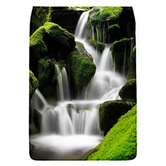 Waterfall Moss Korea Mountain Valley Green Forest Removable Flap Cover (s)