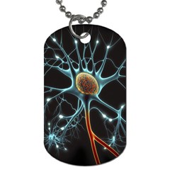 Organism Neon Science Dog Tag (one Side)