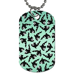 Orca Killer Whale Fish Dog Tag (one Side) by Ndabl3x