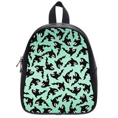 Orca Killer Whale Fish School Bag (small) by Ndabl3x