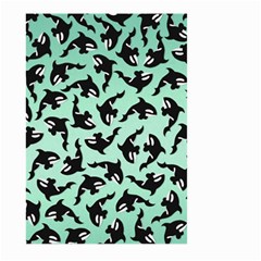 Orca Killer Whale Fish Large Garden Flag (two Sides) by Ndabl3x