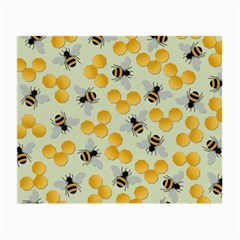 Honey Bee Bees Pattern Small Glasses Cloth by Ndabl3x