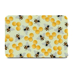 Honey Bee Bees Pattern Plate Mats by Ndabl3x