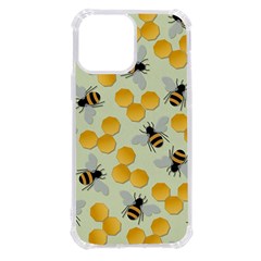 Honey Bee Bees Pattern Iphone 13 Pro Max Tpu Uv Print Case by Ndabl3x