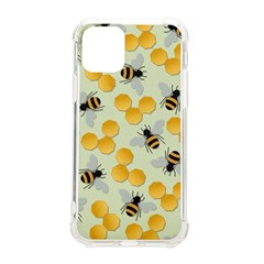 Honey Bee Bees Pattern Iphone 11 Pro 5 8 Inch Tpu Uv Print Case by Ndabl3x