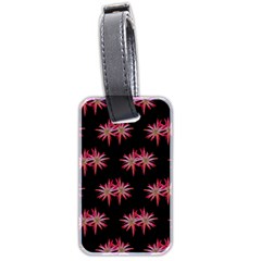 Chic Dreams Botanical Motif Pattern Design Luggage Tag (two Sides) by dflcprintsclothing