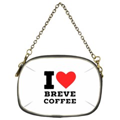 I Love Breve Coffee Chain Purse (one Side) by ilovewhateva