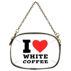 I Love White Coffee Chain Purse (one Side) by ilovewhateva