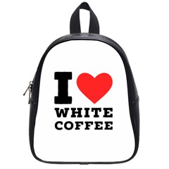 I Love White Coffee School Bag (small) by ilovewhateva