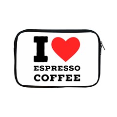 I Love Espresso Coffee Apple Ipad Mini Zipper Cases by ilovewhateva