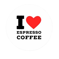 I Love Espresso Coffee Mini Round Pill Box (pack Of 3) by ilovewhateva