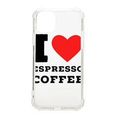 I Love Espresso Coffee Iphone 11 Pro 5 8 Inch Tpu Uv Print Case by ilovewhateva