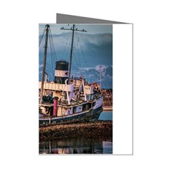 End Of The World: Nautical Memories At Ushuaia Port, Argentina Mini Greeting Cards (pkg Of 8) by dflcprintsclothing