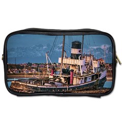 End Of The World: Nautical Memories At Ushuaia Port, Argentina Toiletries Bag (two Sides) by dflcprintsclothing