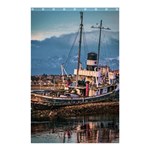 End of the World: Nautical Memories at Ushuaia Port, Argentina Shower Curtain 48  x 72  (Small)  Curtain(48  X 72 )