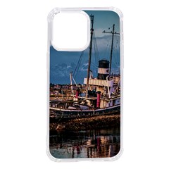 End Of The World: Nautical Memories At Ushuaia Port, Argentina Iphone 14 Pro Max Tpu Uv Print Case by dflcprintsclothing