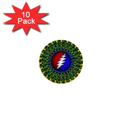 Grateful Dead Pattern 1  Mini Buttons (10 Pack) 