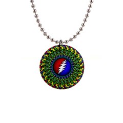 Grateful Dead Pattern 1  Button Necklace