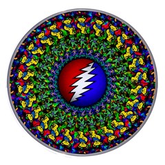 Grateful Dead Pattern Wireless Fast Charger(White)