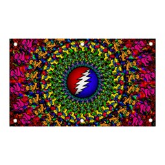 Grateful Dead Pattern Banner and Sign 5  x 3 