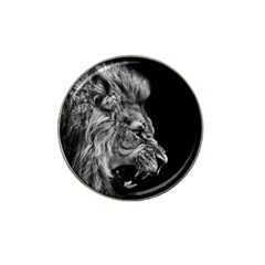 Angry Male Lion Roar Hat Clip Ball Marker