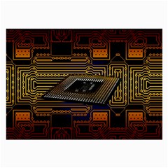 Processor Cpu Board Circuit Large Glasses Cloth (2 Sides)